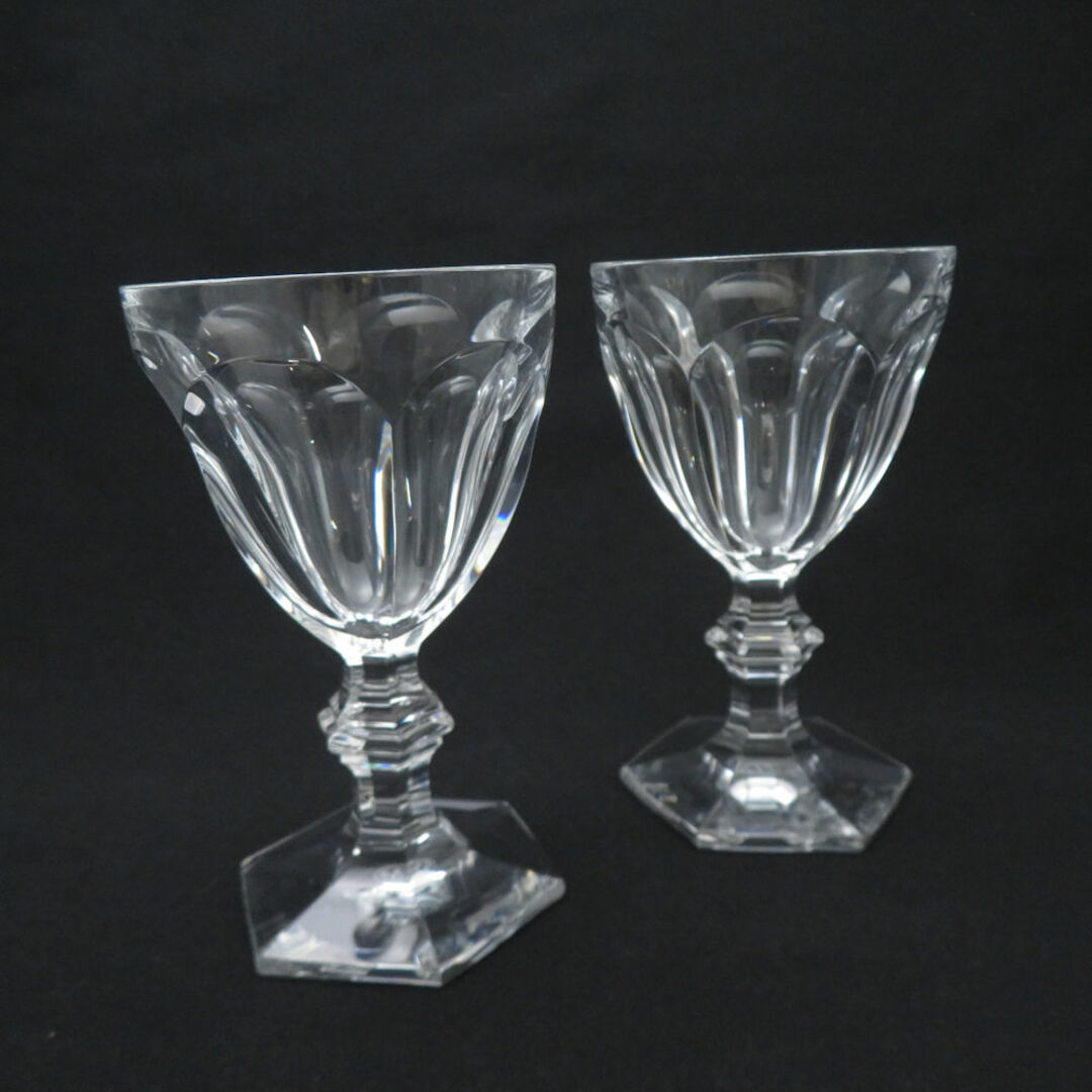 美品 Baccarat バカラ アルクール ワイングラス 2客 クリスタル 美品 Baccarat バカラ アルクール ワイングラス 2客 クリスタル
