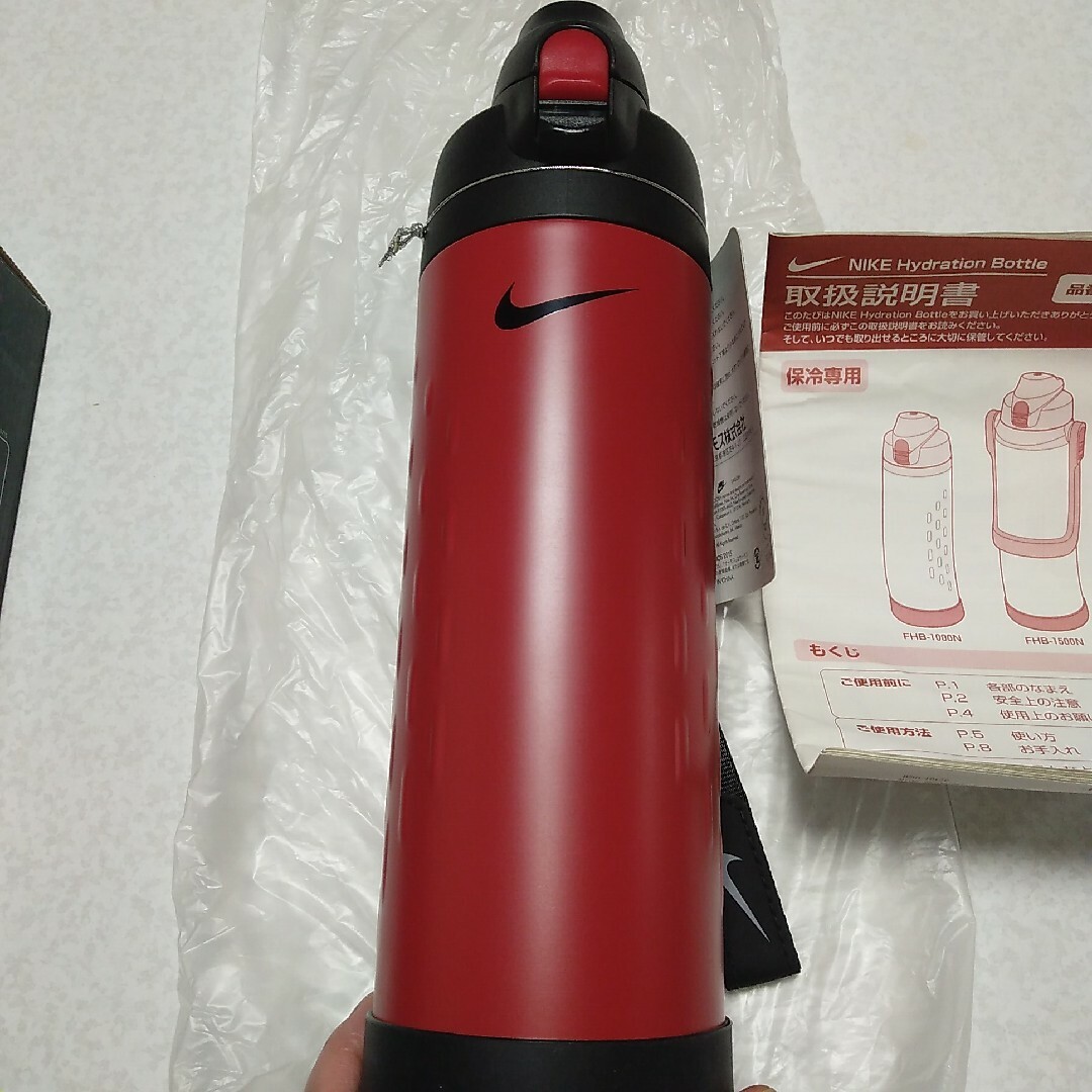 サーモス NIKE ナイキハイドレーションボトル 1L FHB1000N 赤の サーモス NIKE ナイキハイドレーションボトル 1L FHB1000N 赤の