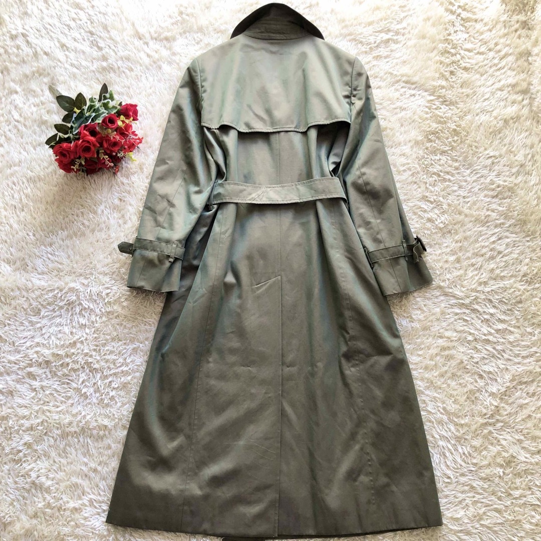 BURBERRY´S♪ノバチェックトレンチコート 玉虫色 ヴィンテージ L BURBERRY´S♪ノバチェックトレンチコート 玉虫色 ヴィンテージ L