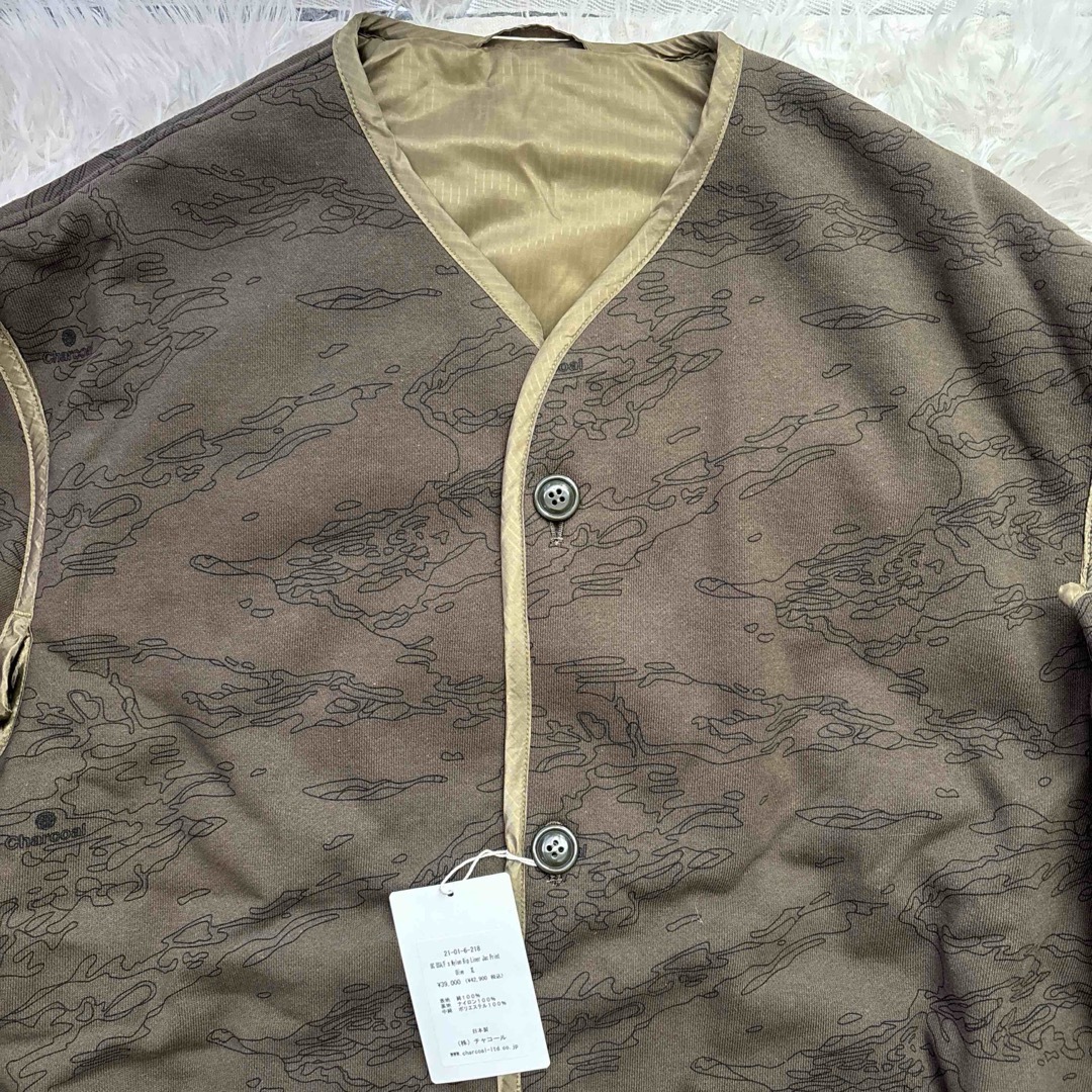 チャコールOCUSA/F×Nylon Rip Liner Jac Print チャコールOCUSA/F×Nylon Rip Liner Jac Print