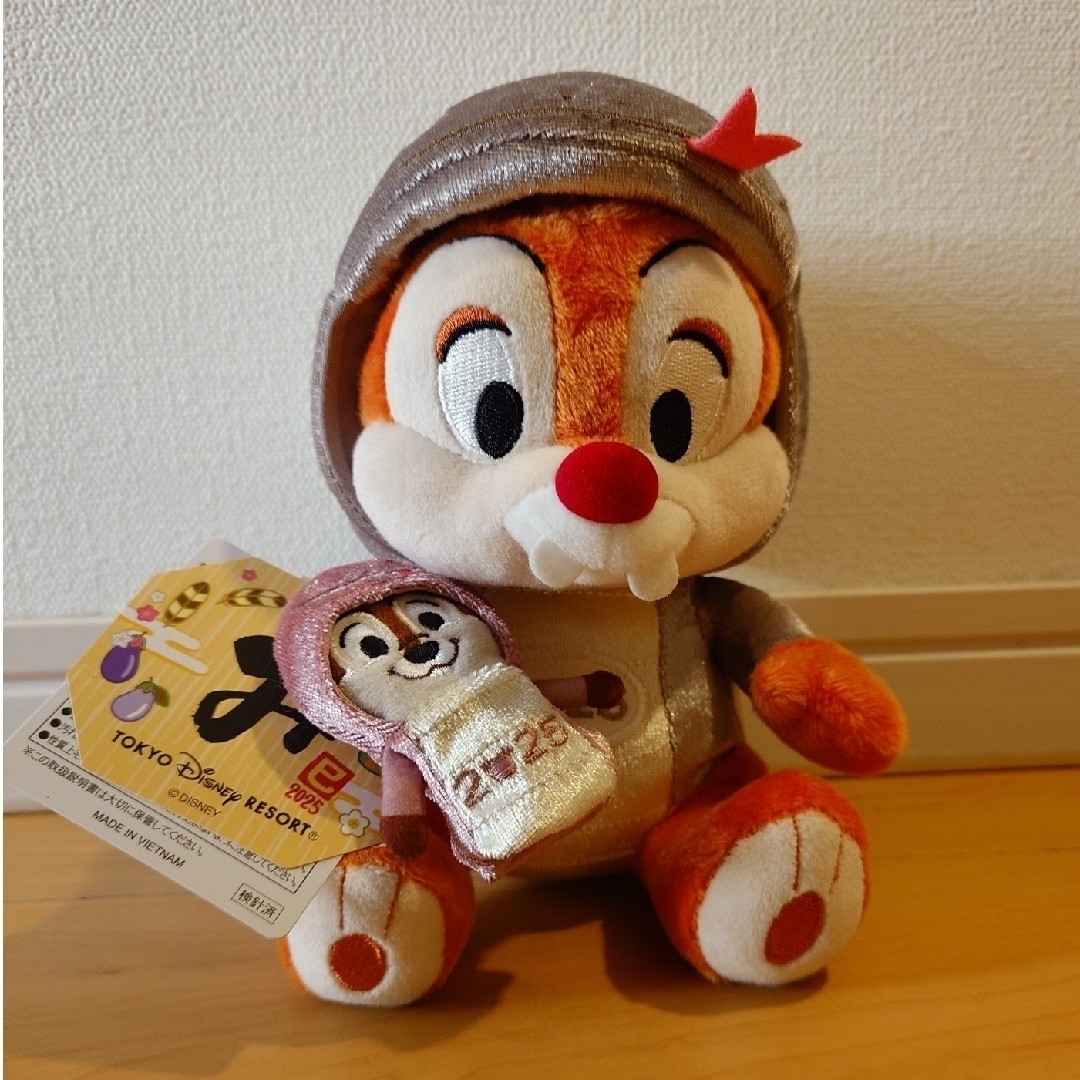 チップ&デール - ディズニー デール ぬいぐるみ 2025年干支の チップ&デール - ディズニー デール ぬいぐるみ 2025年干支の