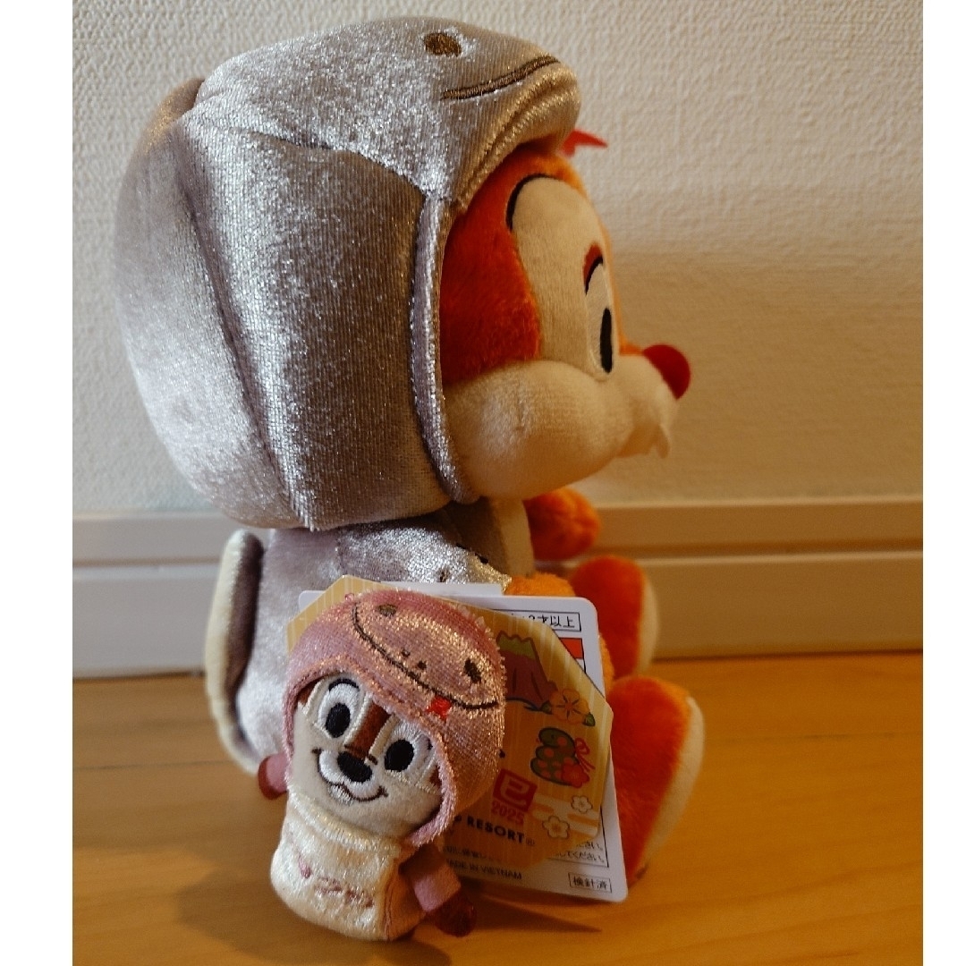 チップ&デール - ディズニー デール ぬいぐるみ 2025年干支の チップ&デール - ディズニー デール ぬいぐるみ 2025年干支の