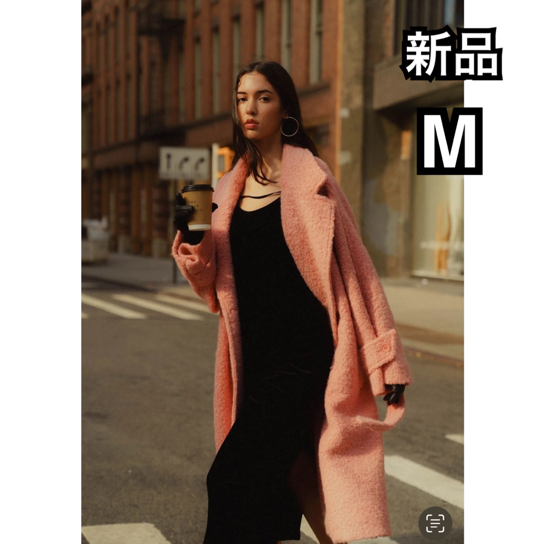 thetoe コート アウター THE TOE ピンク Mサイズ 新品タグ付きの thetoe コート アウター THE TOE ピンク Mサイズ 新品タグ付きの
