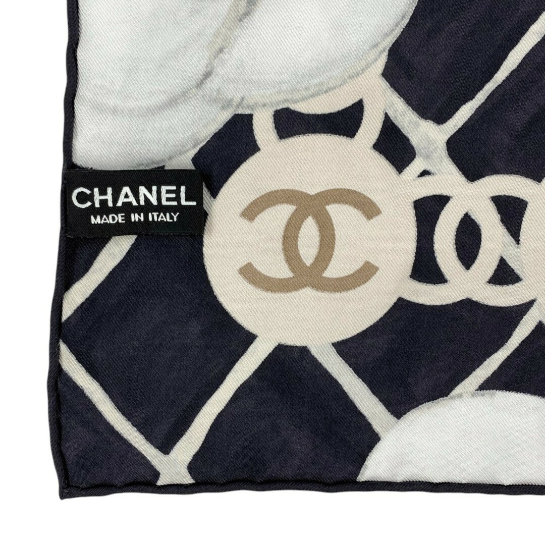 CHANEL - □美品□ シャネル スカーフ カメリア ココマーク CHANEL - □美品□ シャネル スカーフ カメリア ココマーク