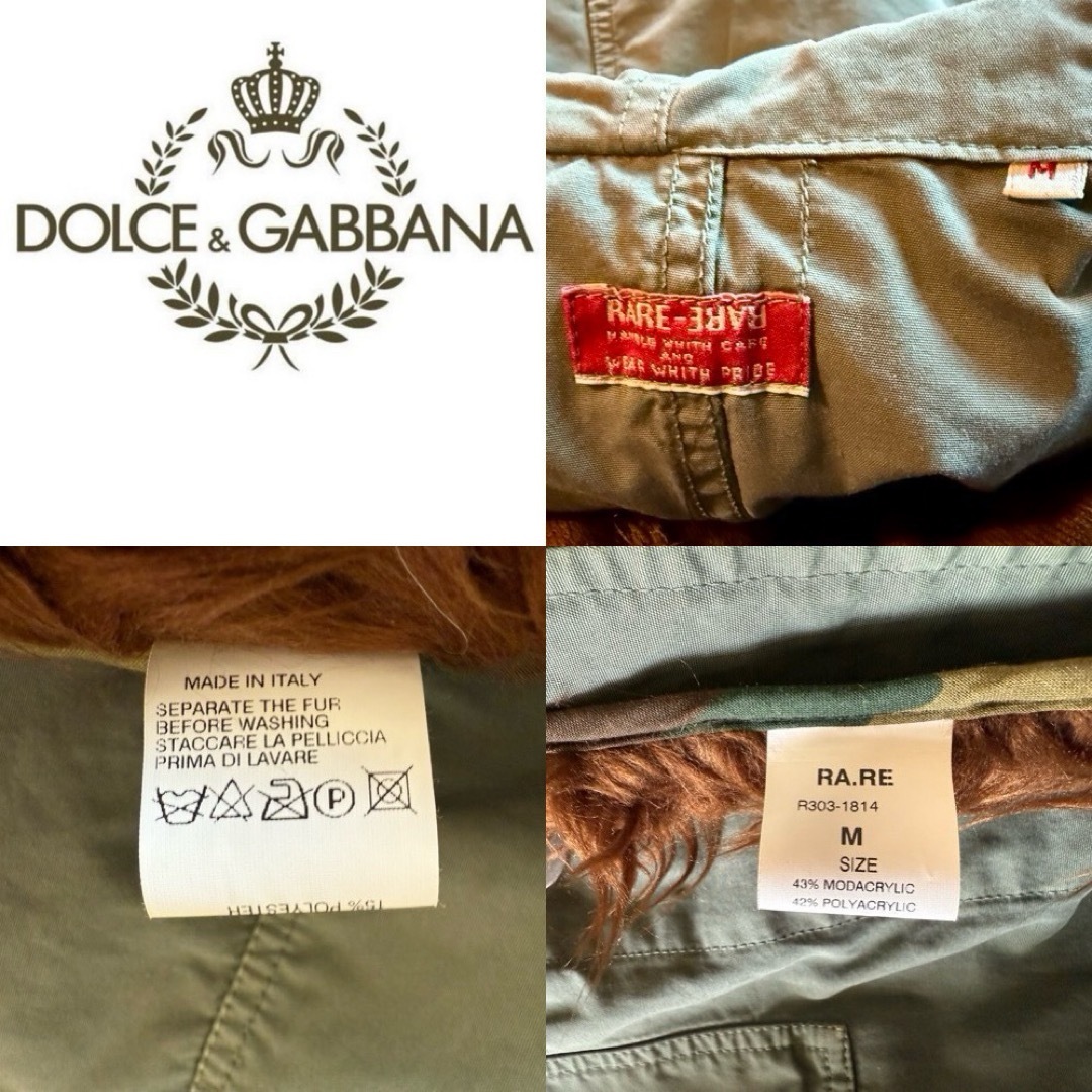 激レア】Dolce&Gabbanaの希少コレクション「RARE」2wayコート 激レア】Dolce&Gabbanaの希少コレクション「RARE」2wayコート