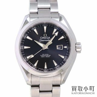 オメガ(OMEGA)の【美品】オメガ【OMEGA】231.10.34.20.01.001. シーマスター アクアテラ 150M 34mm ブラック チークコンセプトダイアル オートマティック ステンレス レディースウォッチ SSブレス 自動巻き 女性用【Aランク】【中古】(腕時計)