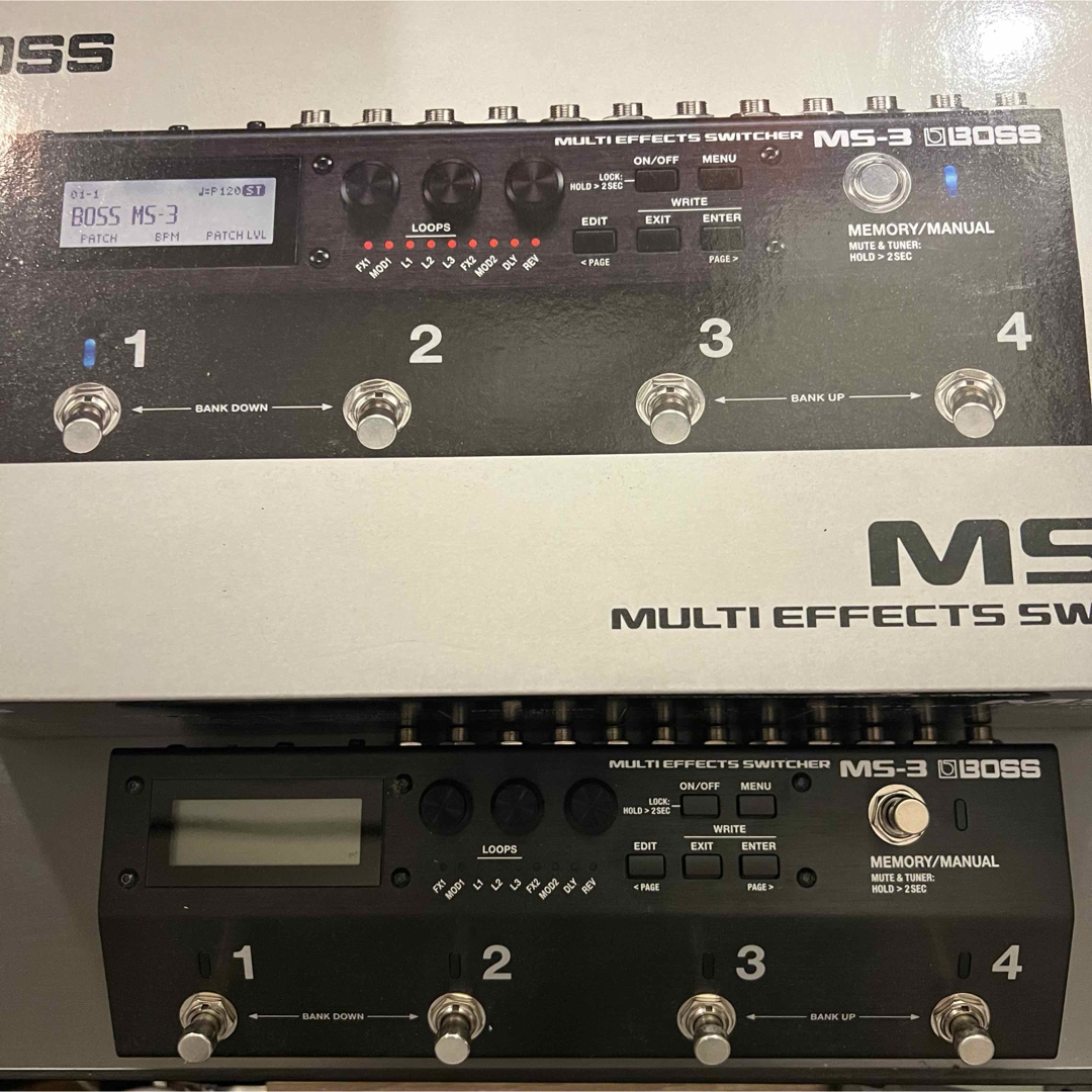 箱付き美品 boss ms-3 箱付き美品 boss ms-3