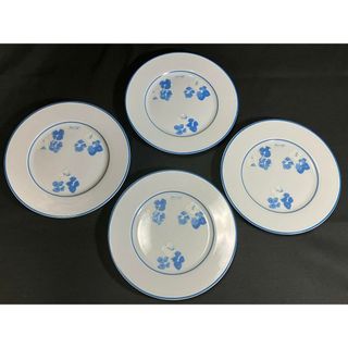ポーセリン・ド・パリ　中皿 ４枚セット　アンティーク品 (8,30)(食器)