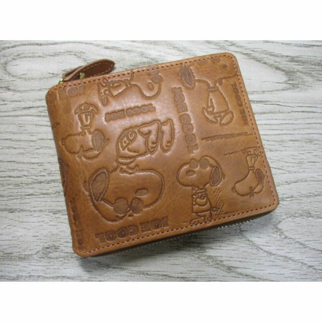 新品 財布 スヌーピー 長財布 本革 JOE COOL monogram CA 新品 財布 スヌーピー 長財布 本革 JOE COOL monogram CA