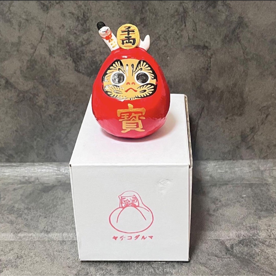 ヤチコダルマ 干支ダルマ 巳年 ヤチコ だるま へび 新品の通販 ヤチコダルマ 干支ダルマ 巳年 ヤチコ だるま へび 新品の通販