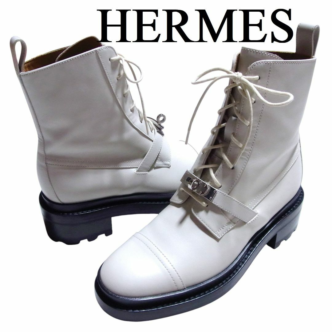 HERMES - 新品同様 エルメス ファンク ケリー金具 レザー HERMES - 新品同様 エルメス ファンク ケリー金具 レザー