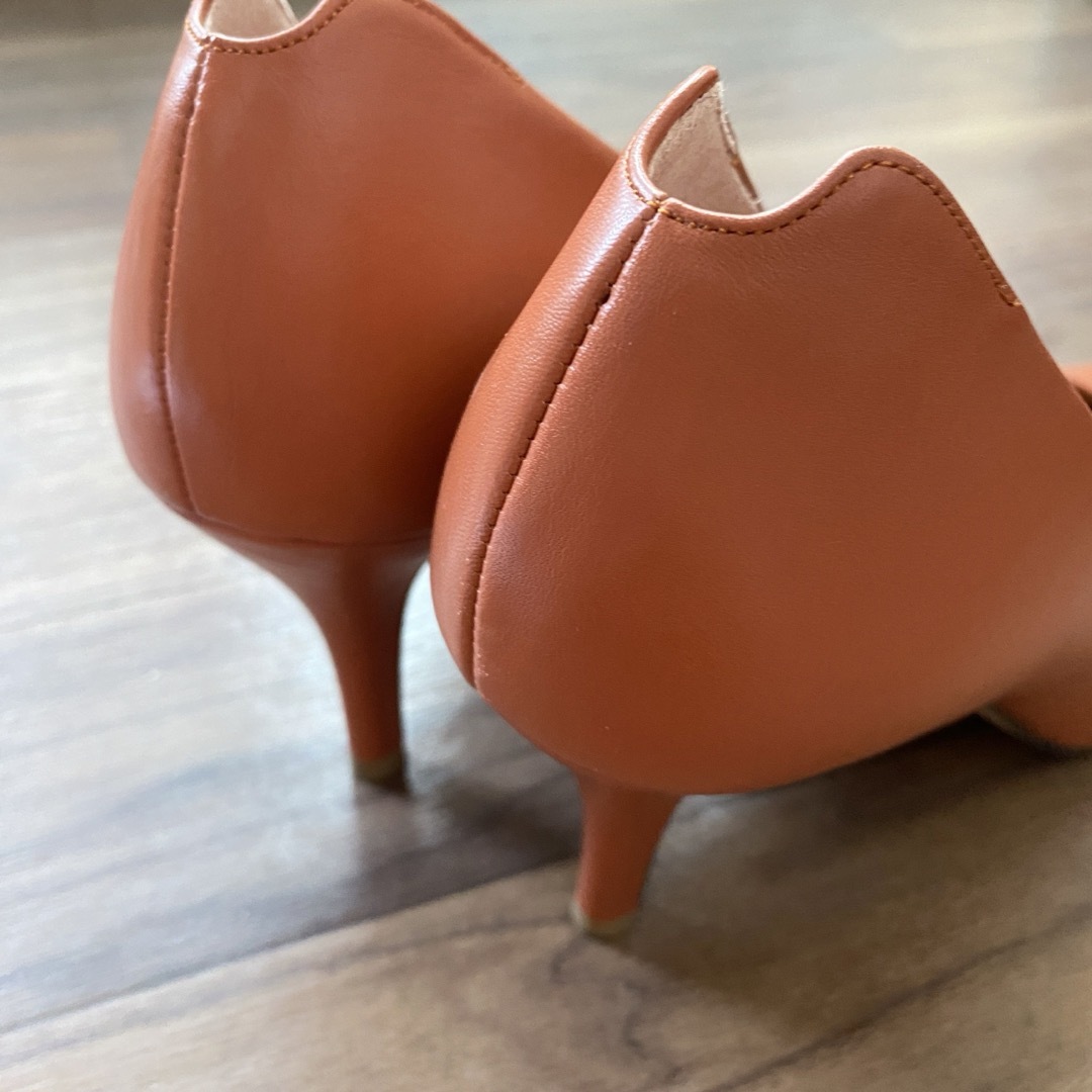 MAISON DE REEFUR 24.5㎝ ハイヒール 8㎝ オレンジ MAISON DE REEFUR 24.5㎝ ハイヒール 8㎝ オレンジ