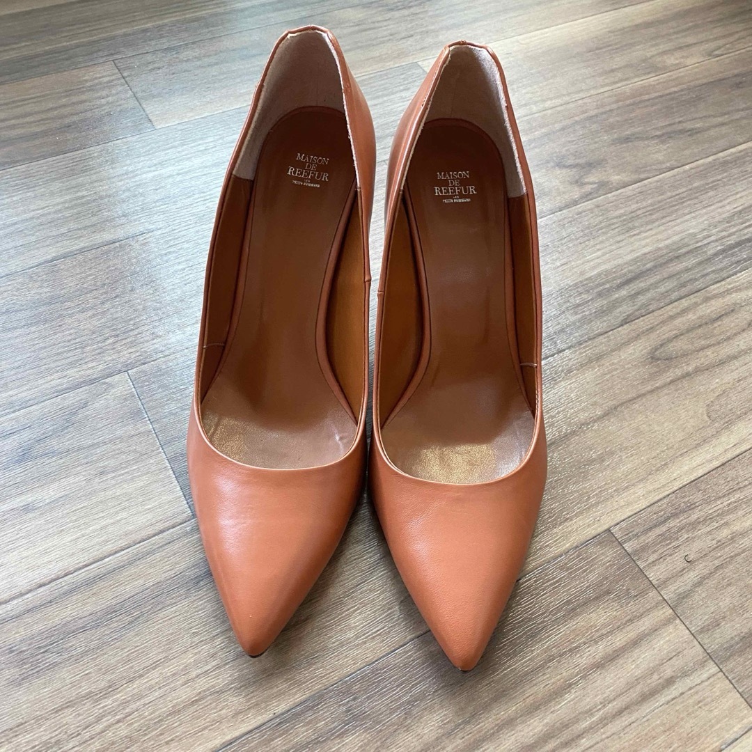MAISON DE REEFUR 24.5㎝ ハイヒール 8㎝ オレンジ MAISON DE REEFUR 24.5㎝ ハイヒール 8㎝ オレンジ
