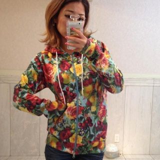 ジョイリッチ(JOYRICH)のJOYRICH花柄パーカー♡(パーカー)