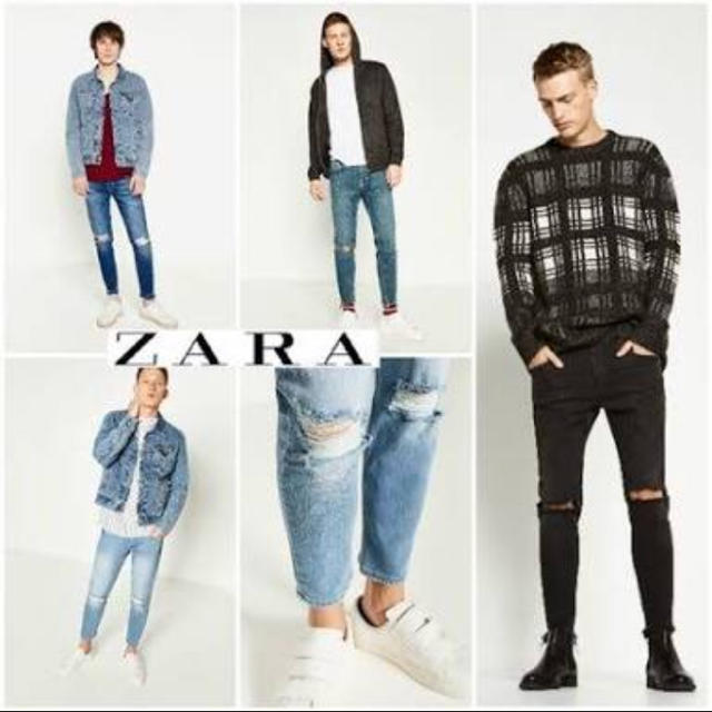 ZARA ダメージスキニー