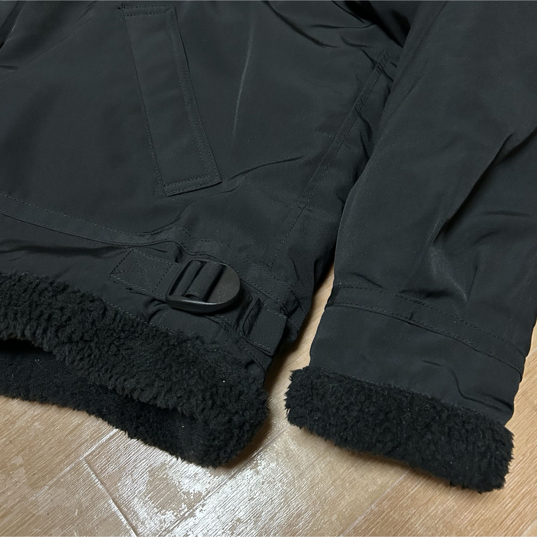 良品 AVIREX B-3 フライトジャケット フード付き ブラック 2XL 良品 AVIREX B-3 フライトジャケット フード付き ブラック 2XL