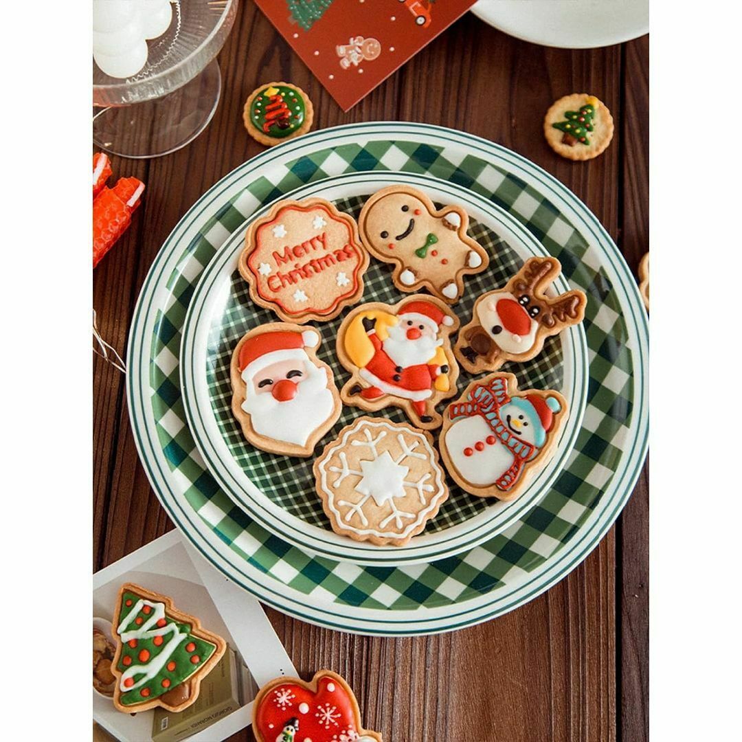 クッキー型 8個セット クリスマス クッキー型抜き サンタクロース 