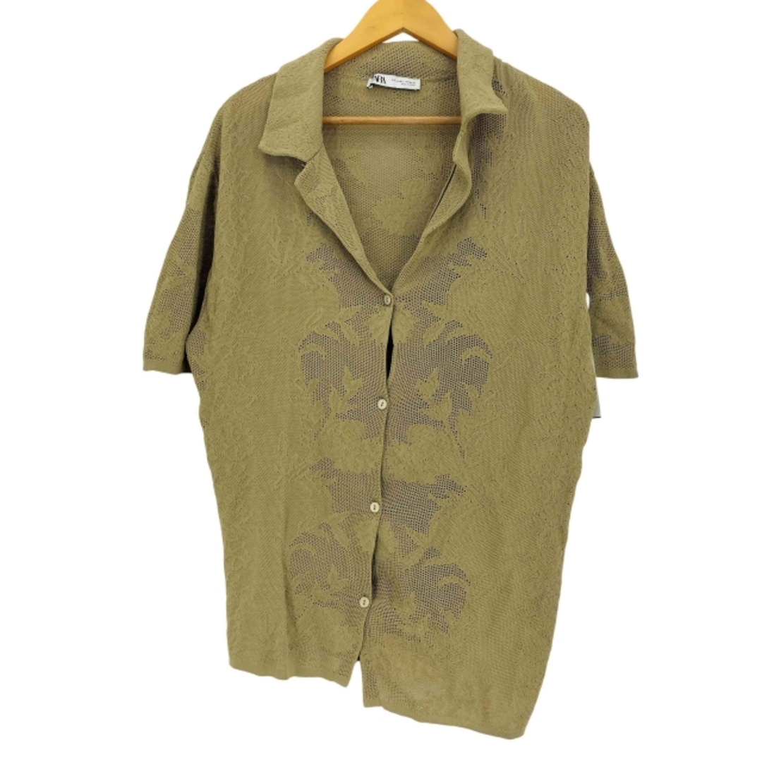 ZARA - ZARA(ザラ) 24SS オーバーサイズ ジャカードニット ZARA - ZARA(ザラ) 24SS オーバーサイズ ジャカードニット