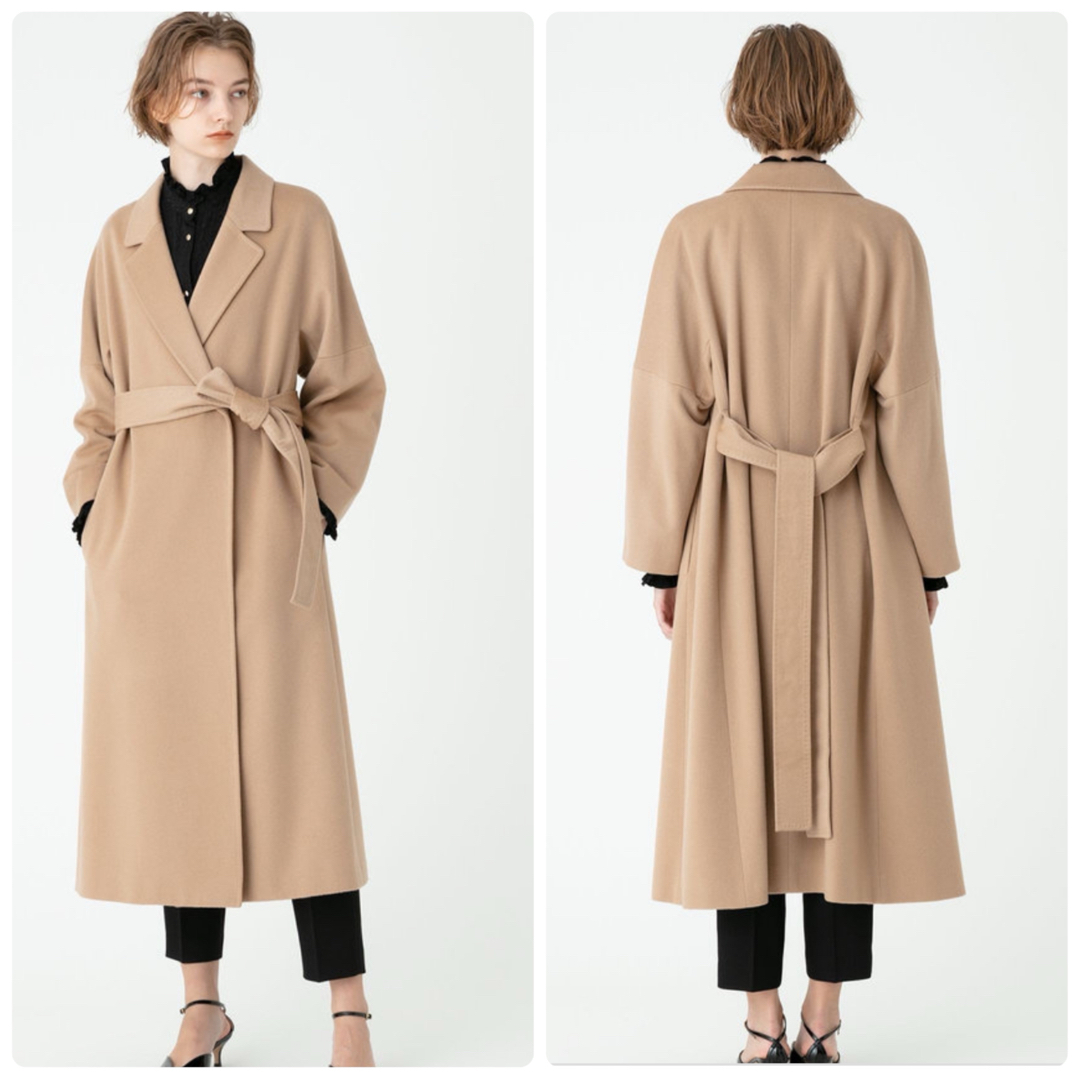 allureville - 美品 アルアバイル カシミヤビーバーコート allureville - 美品 アルアバイル カシミヤビーバーコート