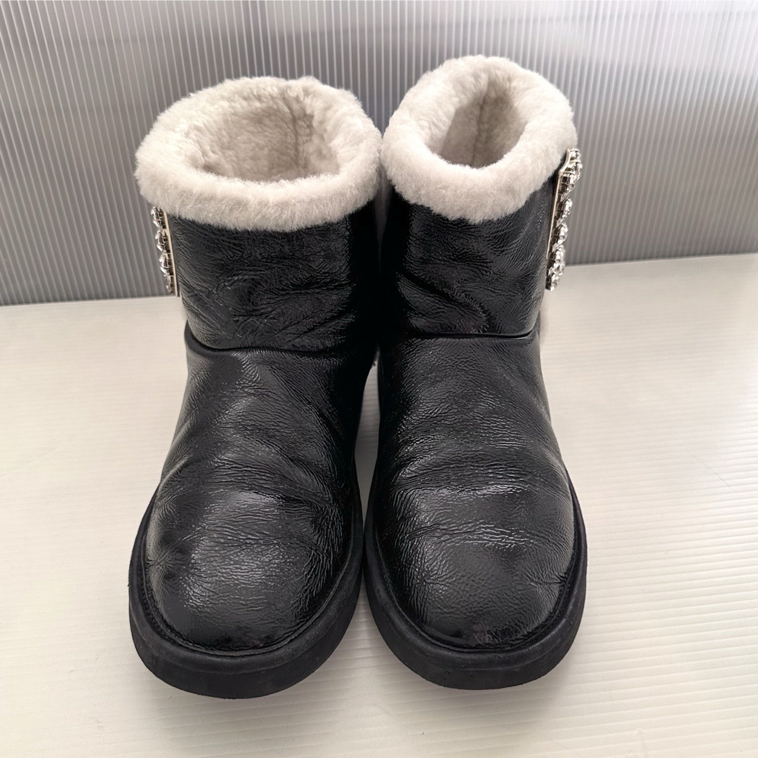 ROGER VIVIER - ロジェヴィヴィエ ムートンブーツ ショート