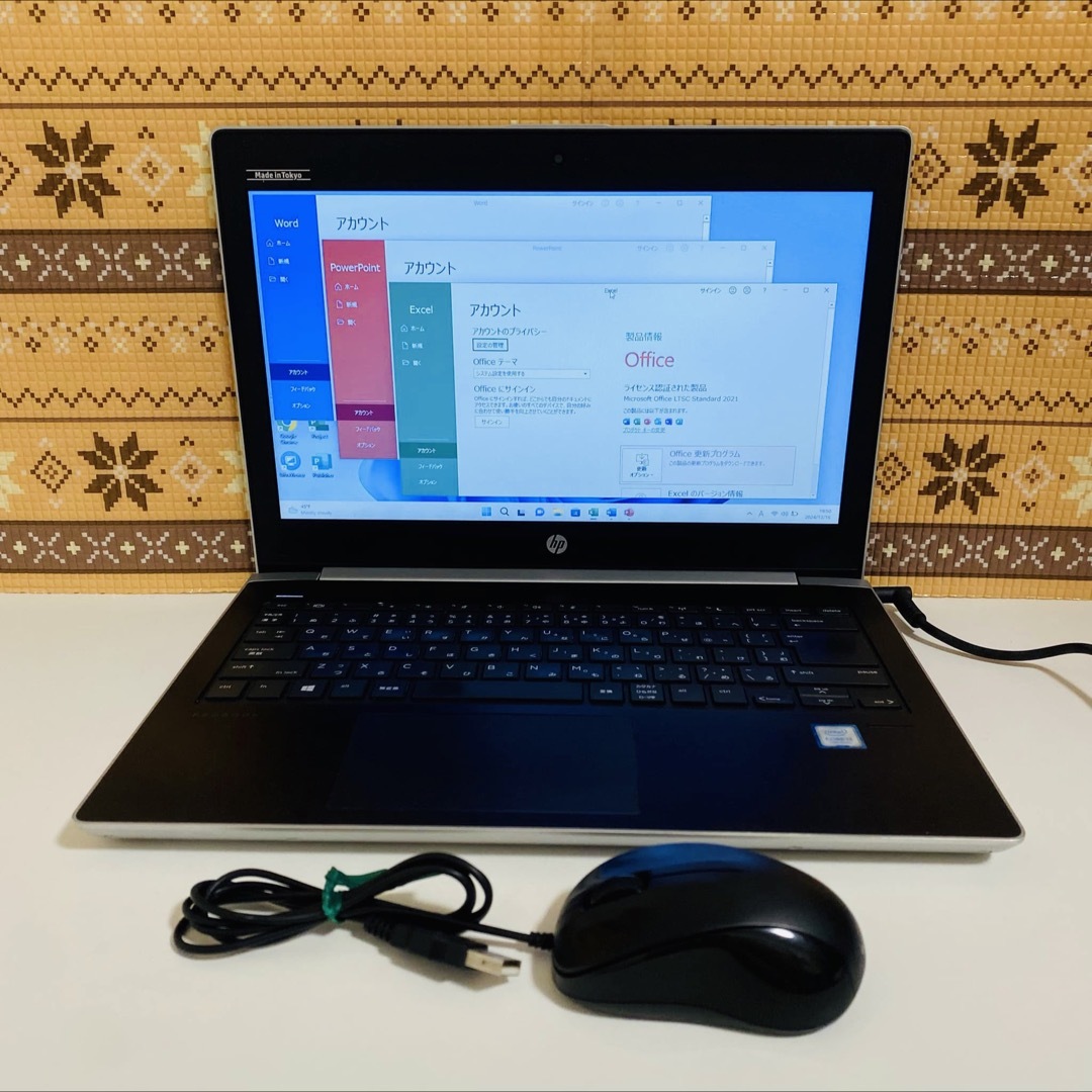 Y385 HPノートパソコンWEBカメラSSD Windows11オフィス付き Y385 HPノートパソコンWEBカメラSSD Windows11オフィス付き