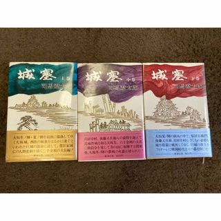 城塞　上中下　司馬遼太郎　新潮社版(文学/小説)
