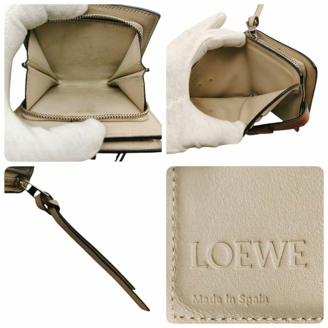LOEWE - ロエベ 折り財布 コンパクトジップウォレット ローズ