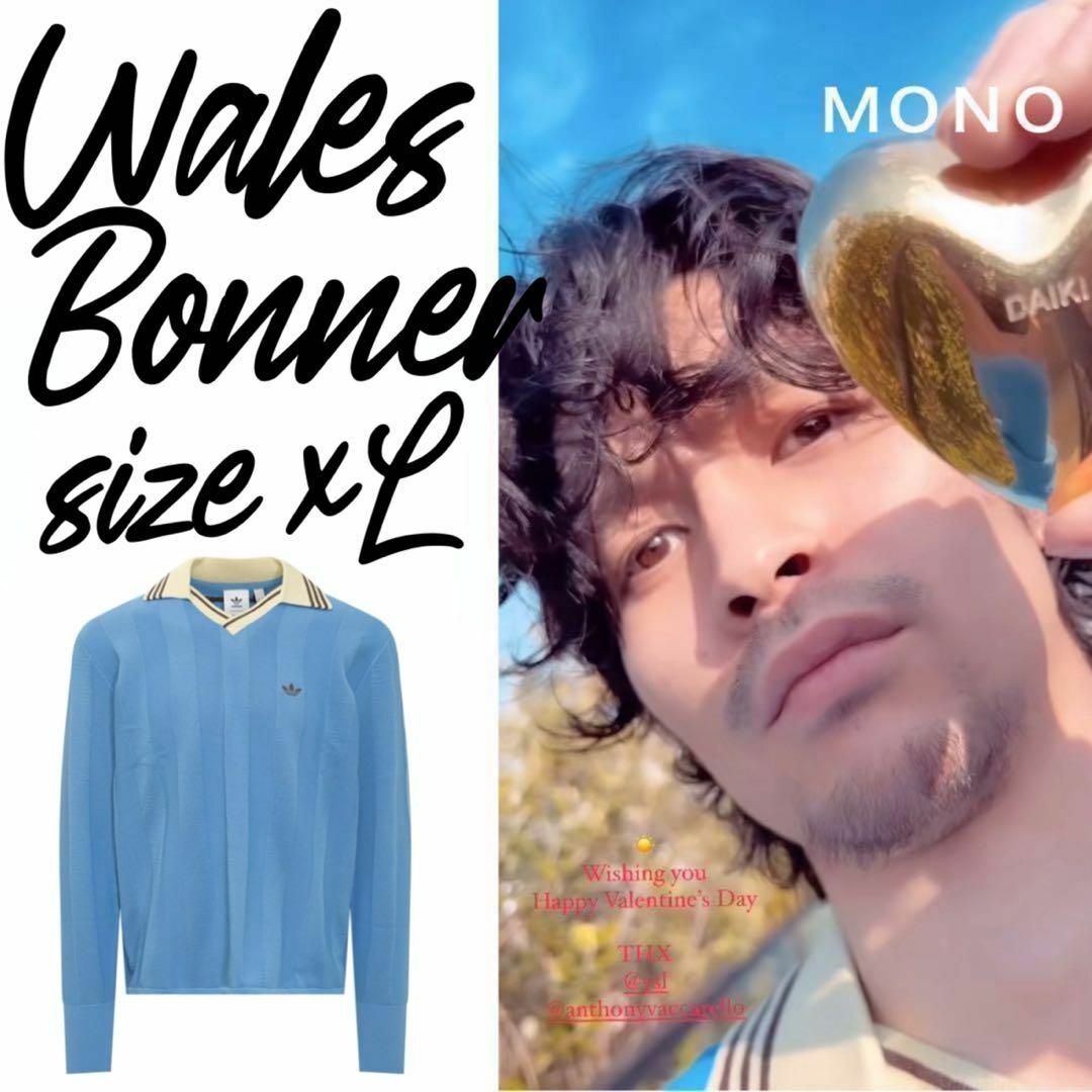 常田大希着用 ADIDAS WALES BONNER フットボールシャツ XL 常田大希着用 ADIDAS WALES BONNER フットボールシャツ XL