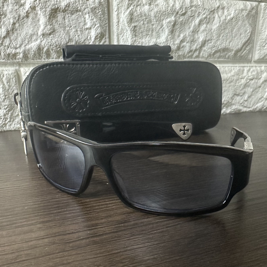 Chrome Hearts - □ Chrome Hearts アイウェア スクエア型 Chrome Hearts - □ Chrome Hearts アイウェア スクエア型