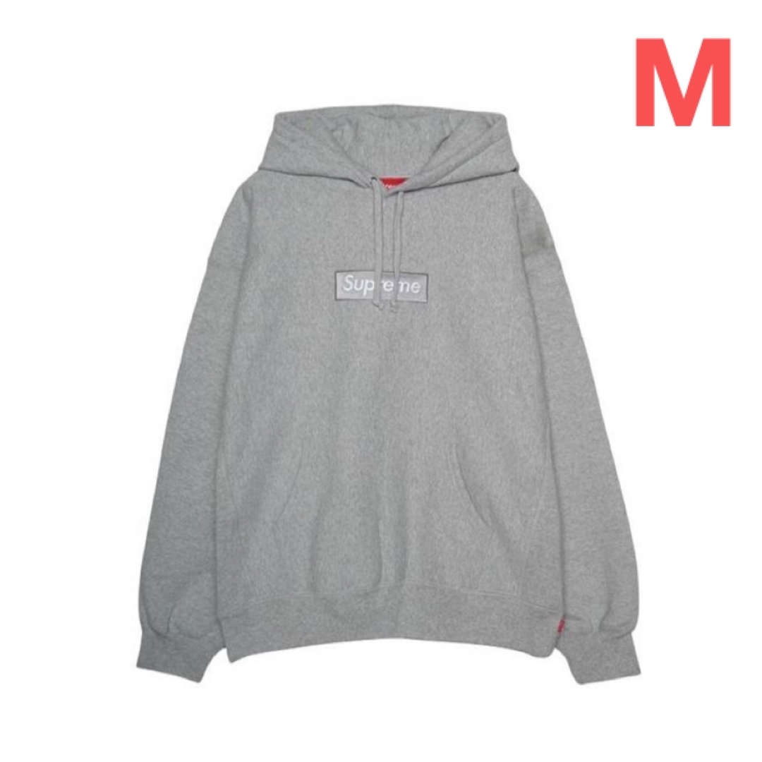 Supreme Box Logo Hooded Heather Grey シュプリーム フーディ Supreme Box Logo Hoodie FW24 'Heather Grey' — Kick Game