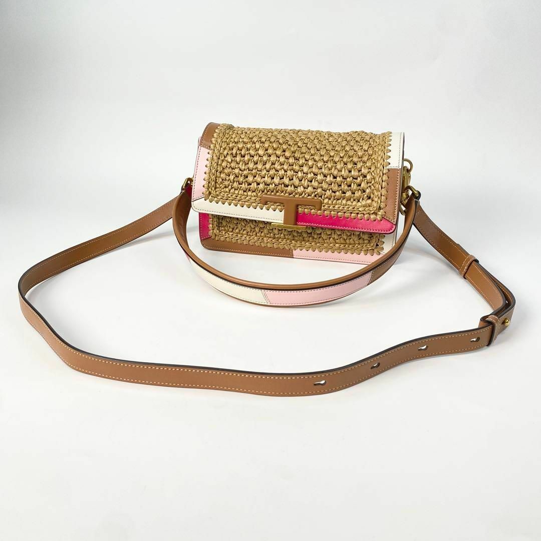 TOD'S - 定価30万 美品 TOD's Tタイムレス 2way ショルダー TOD'S - 定価30万 美品 TOD's Tタイムレス 2way ショルダー