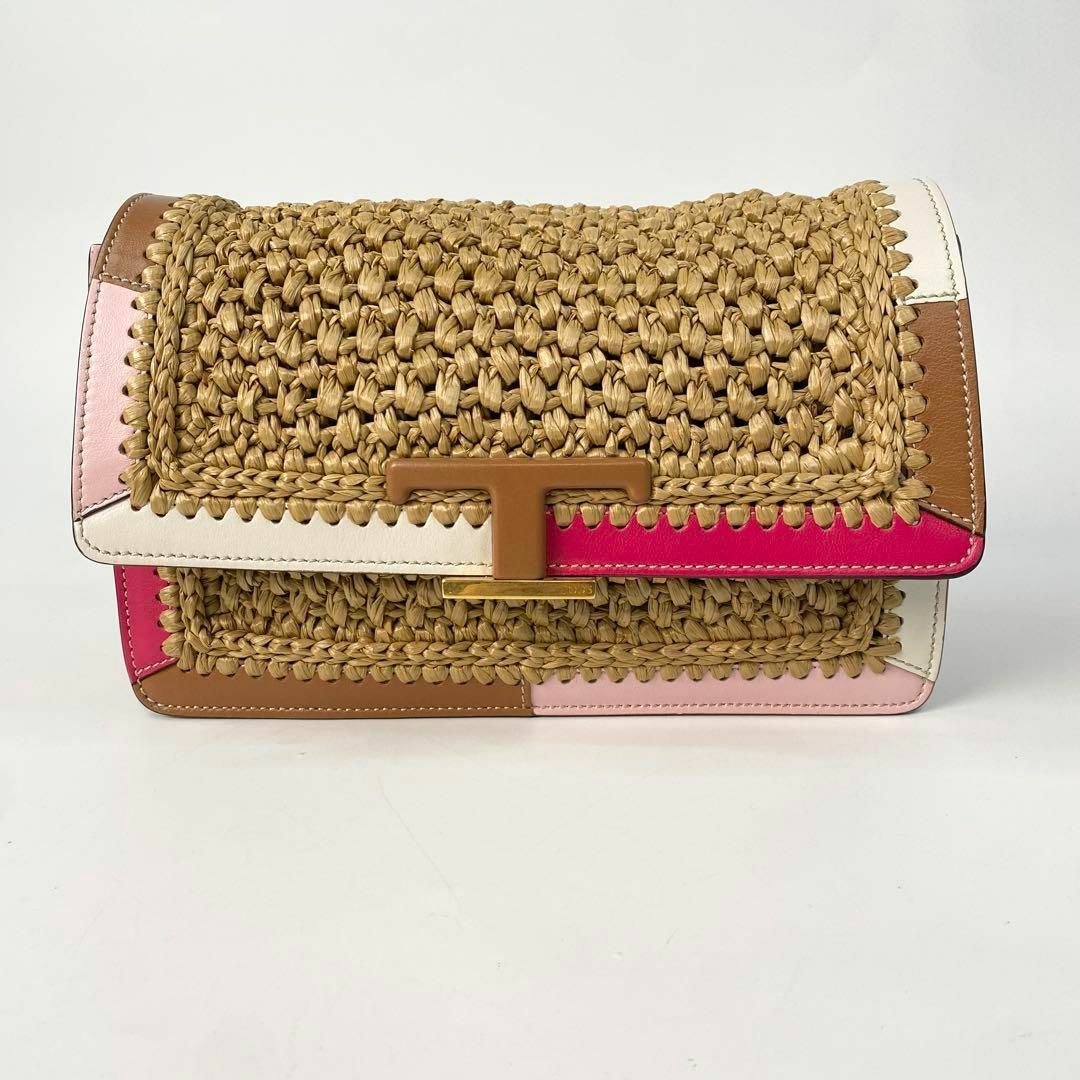 TOD'S - 定価30万 美品 TOD's Tタイムレス 2way ショルダー TOD'S - 定価30万 美品 TOD's Tタイムレス 2way ショルダー