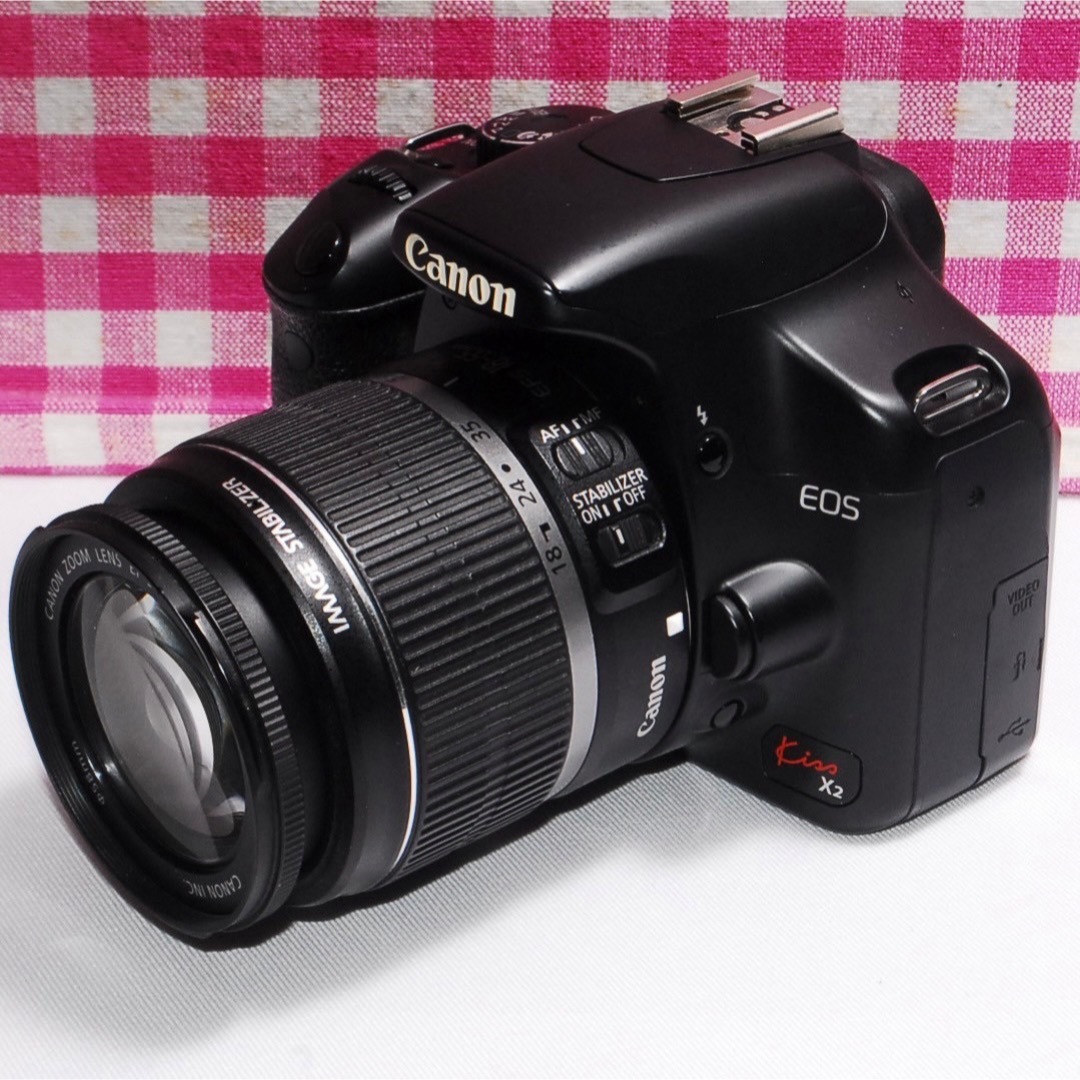 ☆感動をいつまでも☆Canon Kiss x2 一眼レフカメラ♪☆安心保証☆ ☆感動をいつまでも☆Canon Kiss x2 一眼レフカメラ♪☆安心保証☆
