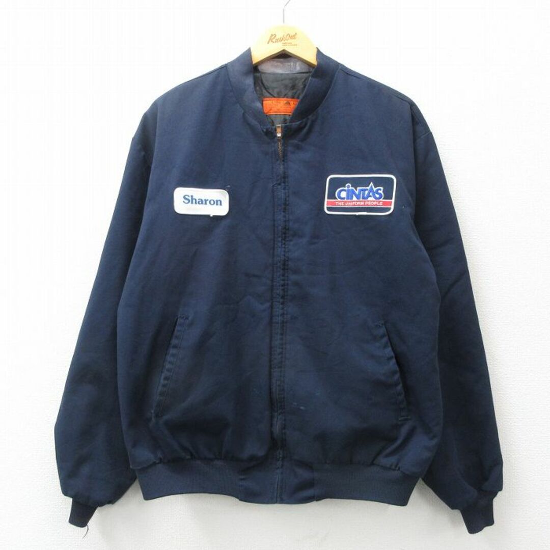 RED KAP - XL☆古着 レッドキャップ 長袖 ワーク ジャケット RED KAP - XL☆古着 レッドキャップ 長袖 ワーク ジャケット