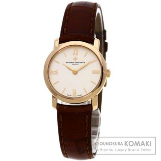 ヴァシュロンコンスタンタン(VACHERON CONSTANTIN)のVACHERON CONSTANTIN 25162/000R パトリモニー クラシック 腕時計 K18PG 革 レディース(腕時計)