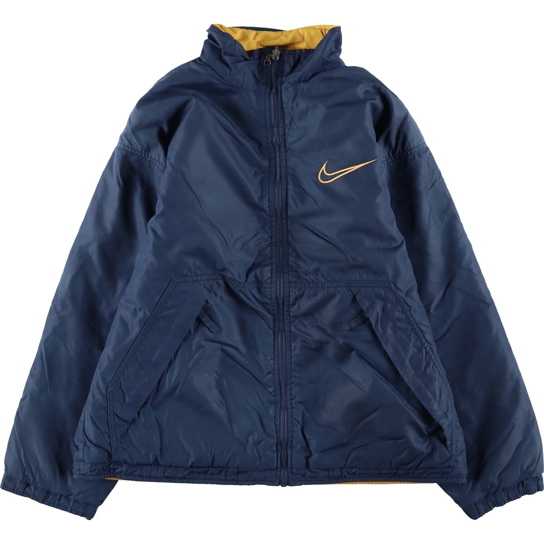 NIKE - 古着 90年代 ナイキ NIKE リバーシブル 中綿ジャケット NIKE - 古着 90年代 ナイキ NIKE リバーシブル 中綿ジャケット