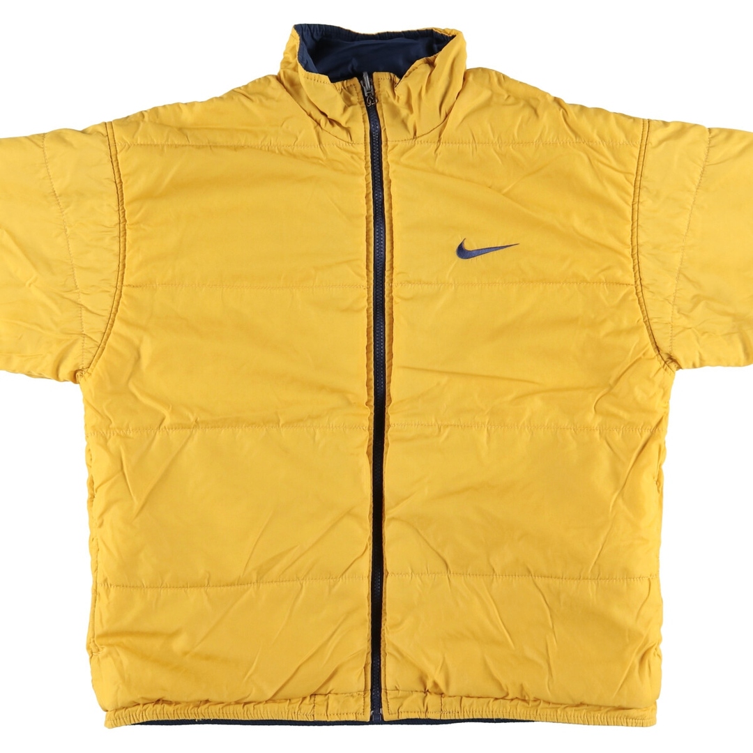 NIKE - 古着 90年代 ナイキ NIKE リバーシブル 中綿ジャケット NIKE - 古着 90年代 ナイキ NIKE リバーシブル 中綿ジャケット