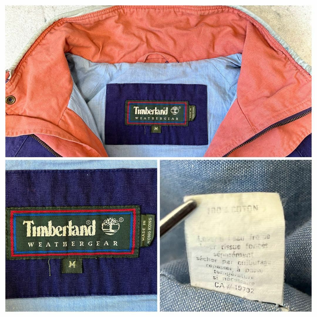 Timberland - レア 90s ティンバーランド M コットンミドル丈 Timberland - レア 90s ティンバーランド M コットンミドル丈