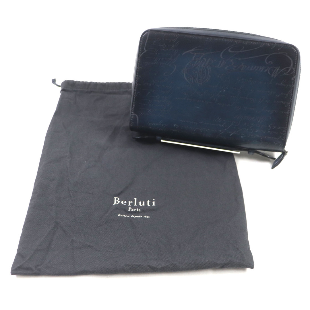 BERLUTI - 美品▽BERLUTI ベルルッティ イタウバ ワイド ロング BERLUTI - 美品▽BERLUTI ベルルッティ イタウバ ワイド ロング
