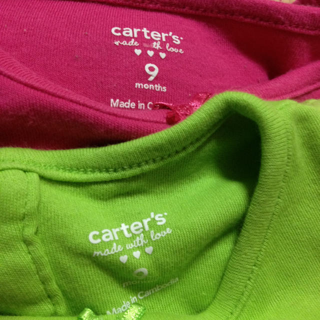 carter's(カーターズ)のCarter's ロンパースセット 9M キッズ/ベビー/マタニティのベビー服(~85cm)(ロンパース)の商品写真