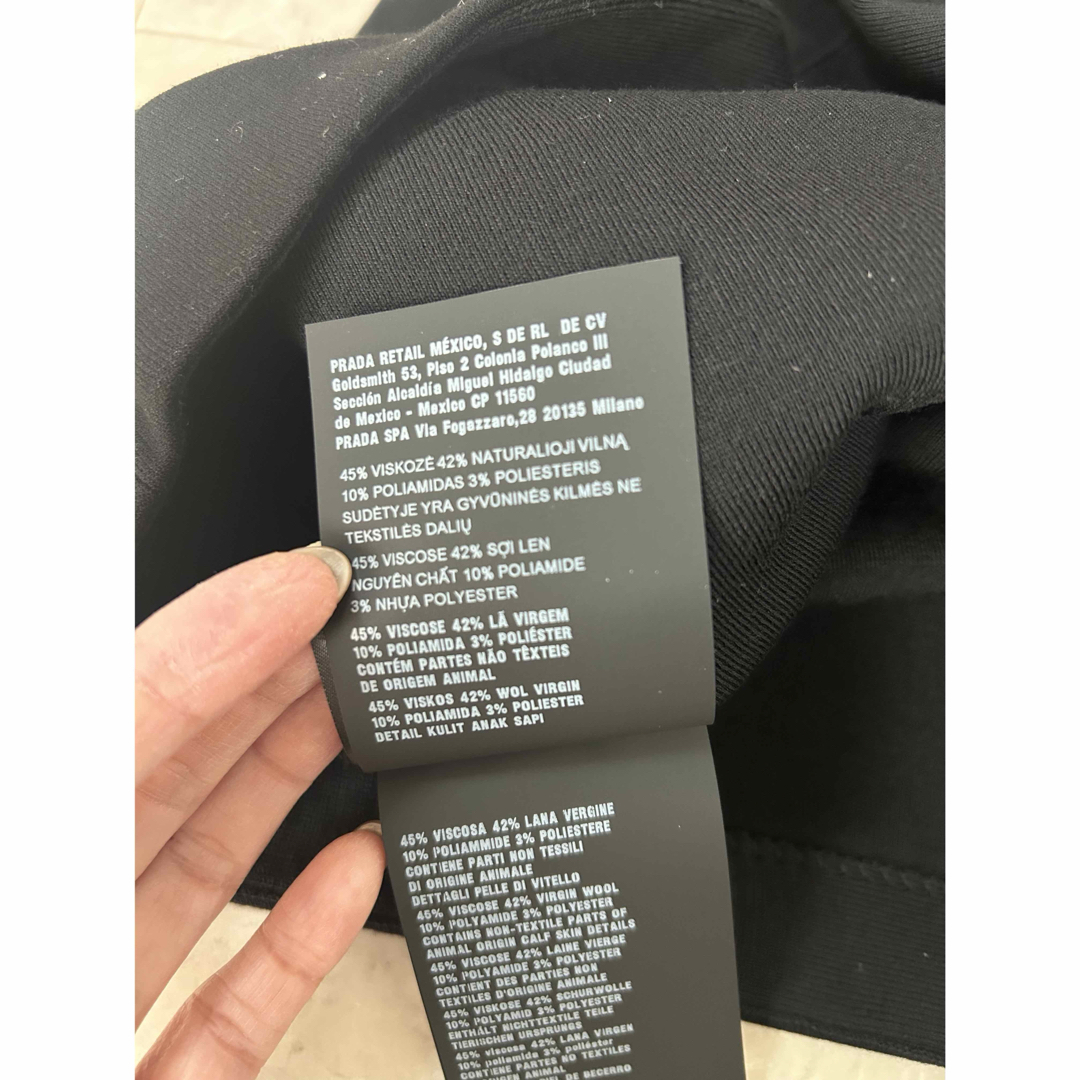 PRADA - 試着のみ プラダ PRADA ワンピース ジップアップ PRADA - 試着のみ プラダ PRADA ワンピース ジップアップ