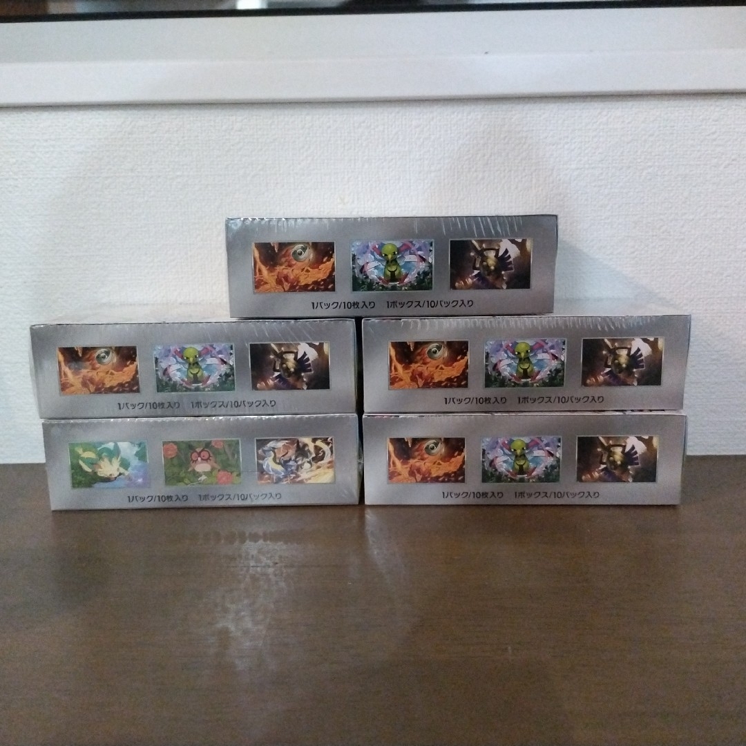 テラスタルフェス 5BOX シュリンク付き テラスタルフェス 5BOX シュリンク付き