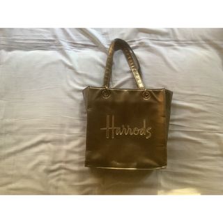 ハロッズ(Harrods)のHarrods トートバッグ ゴールド(トートバッグ)