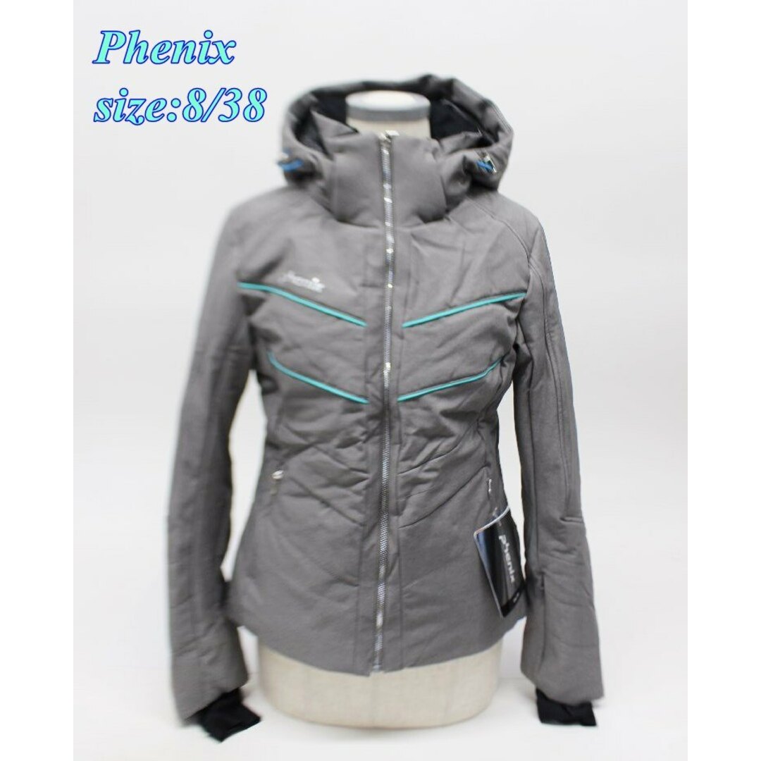 Phenix フェニックス レディース スキージャケット 8/38 グレー Phenix フェニックス レディース スキージャケット 8/38 グレー