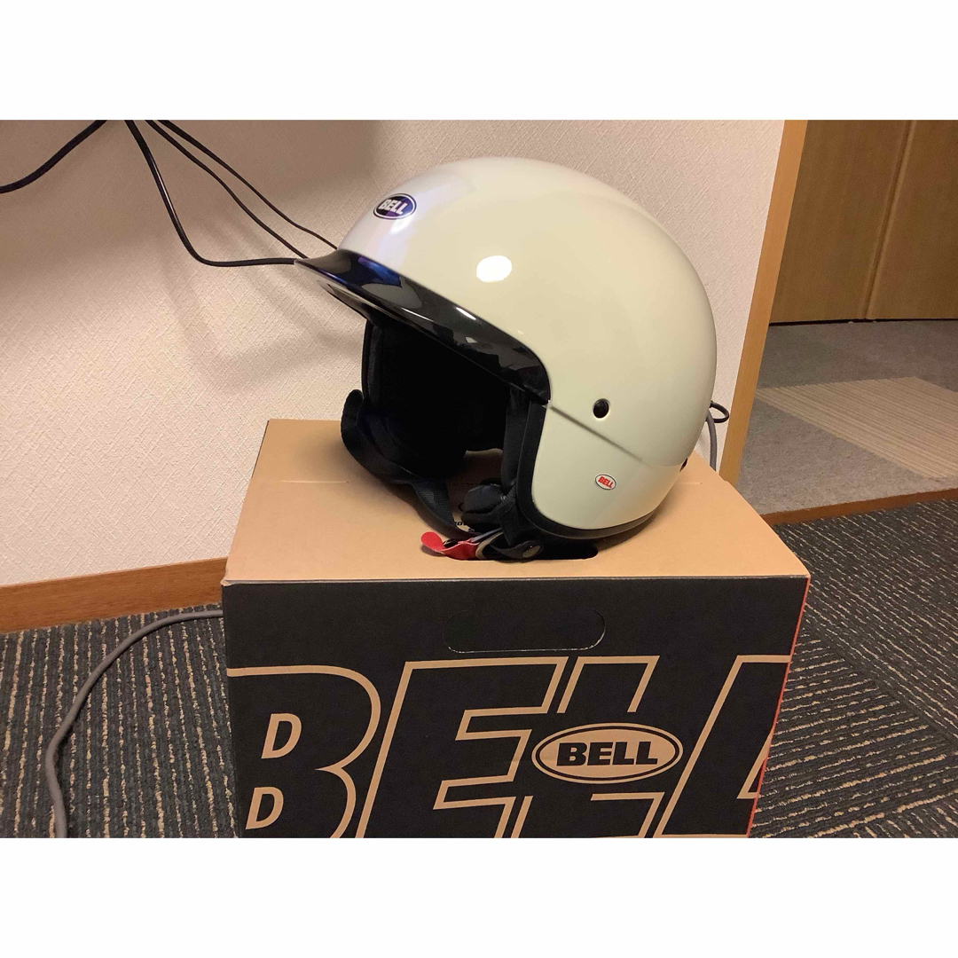 BELL スカウトエアー(Mサイズ)ホワイト【美品】 BELL スカウトエアー(Mサイズ)ホワイト【美品】