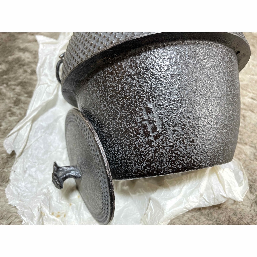 三厳堂 鉄瓶 鉄器 鉄釜? 茶釜? 本場盛岡 三厳堂 鉄瓶 鉄器 鉄釜? 茶釜? 本場盛岡