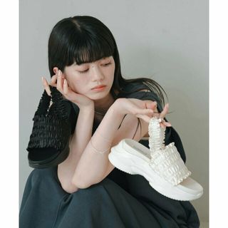 イーボル(EVOL)の【IV】【XS-LLサイズ展開・軽量】フリルスポーツサンダル(その他)