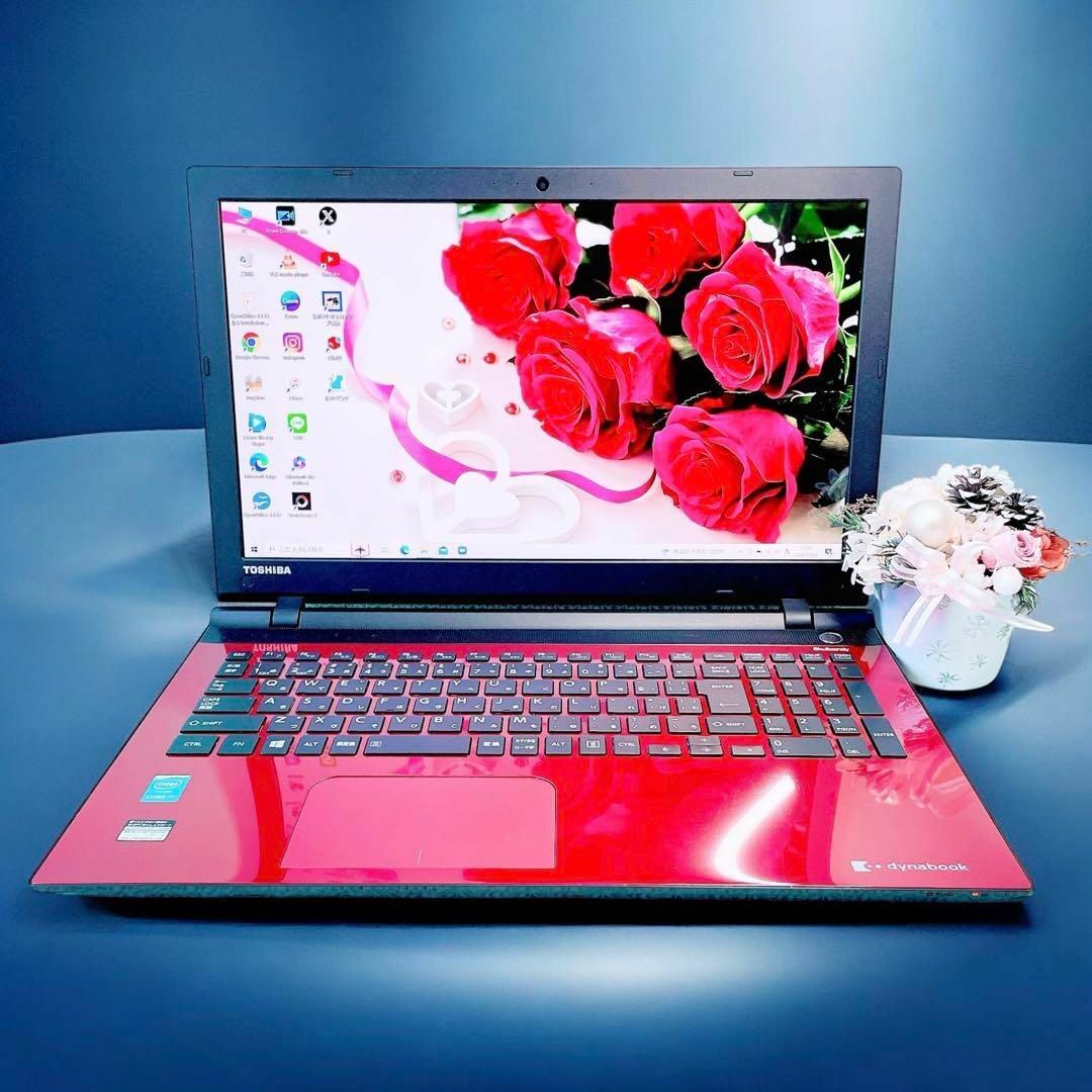 サクサク動く✨️Corei7✨️おしゃれ赤✨️薄型ノートパソコン サクサク動く✨️Corei7✨️おしゃれ赤✨️薄型ノートパソコン