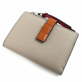 中古良品】ロエベ(LOEWE) 黒い トライフォールドウォレット 三つ折り財布 124.12AB41 ベージュ【ランク:A】 中古良品】ロエベ(LOEWE) 黒い トライフォールドウォレット 三つ折り財布 124.12AB41 ベージュ【ランク:A】