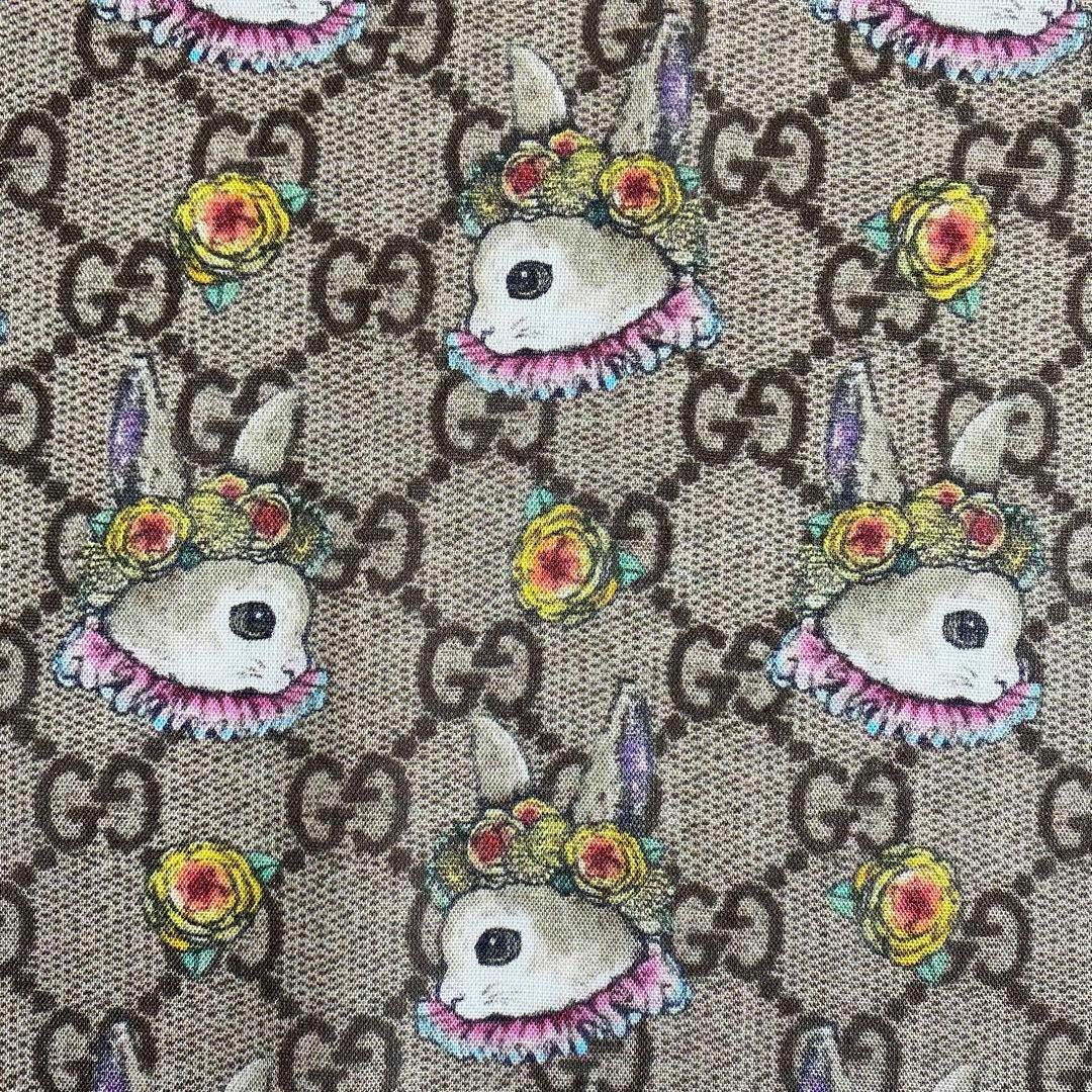 GUCCI / ヒグチユウコ GG スカーフ ストール ラビット うさぎ GUCCI / ヒグチユウコ GG スカーフ ストール ラビット うさぎ